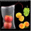 Obstschutzbeutel - GOBRO - 25 x 15 cm - Weiß - Nylon 2