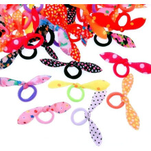100 x Hasenohren-Haarseil, elastisches Hasenohren-Band, geeignet als Geschenk für Kinder