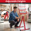 Costway 2-Pack Folding Roller Stands Roller Heads & Edge Guides For Table Saw 6