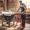 Costway 2-Pack Folding Roller Stands Roller Heads & Edge Guides For Table Saw 8