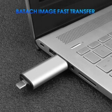 Nieuwe 3-in-1 draagbare OTG-kaartlezer Type C USB 3.0 USB A Micro USB-combinatie met 2 TF- en SD-kaartsleuven voor smartphones en