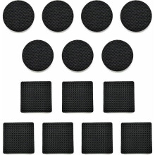 60 stuks antislip rubberen pads, zelfklevende rubberen voetjes, meubelbeschermers, pads