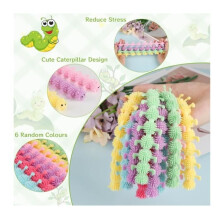 Set van 15 kleurrijke, elastische touwen voor kinderen en volwassenen, autisme en behandeling van autisme.