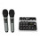 Console Mixer Audio Professionale A 4 Canali con Microfono Wireless  USB per DJ, Karaoke, PC e Chitarra 1