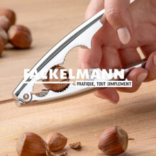 Nussknacker - Fackelmann - Art.-Nr. 48218 - Poliertes Chrom - 3 Größen - Küchenutensil