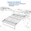 3 Layers Stackable Cooling Rack Metal Cake Cookie Biscuits Bread Cooling Rack Net Mat Holder Dry Cooler for Cooking 2
