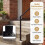 Costway Handrails for Outdoor Steps 3-Step Adjustable Wall-Mounted Stair Hand Rail 7