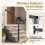 Costway Handrails for Outdoor Steps 3-Step Adjustable Wall-Mounted Stair Hand Rail 8