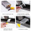 2PCS Adjustable Window Security Locks Window Limiters for Position Stopper Child Safe for Sliding 8