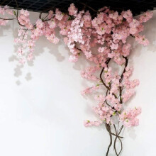 Kunstzijden bloemen - BIGILANTUH - Kersenbloesem - 1,8 m - 2 stuks - Roze
