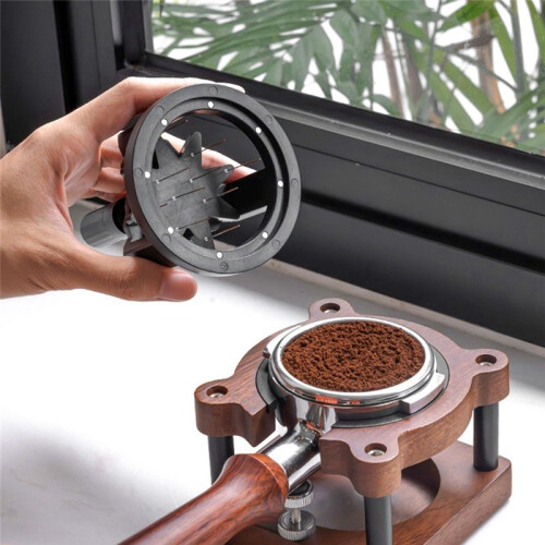 Coffee Needle Powder Distributor Rotating Agglomeration & Dispersing Powder Needle Coffee Powder Distributor 53mm 2