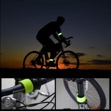 Reflecterende armband, goed zichtbare veiligheidsband voor fietsen, hardlopen en andere activiteiten (20 stuks)