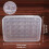 Egg Container, Refrigerator Deviled Egg Tray Carrier with Lid for 60 Eggs - Plastic Fridge Stackable Portable 2 Pack 3
