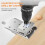 Locking Cabinet Hinge Clamp Fixture, Adjustable Punch Locator Tool for Woodworking 5