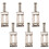 6 Roller Bridge Pull String Code Electric Guitar Saddle for STRATOCASTER Telecaster Electric Guitar Accessories Silver 1