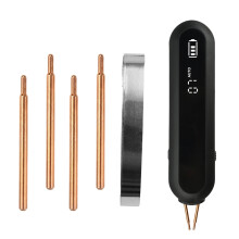 Handliches, Tragbares Punktschweißgerät - DIY-Set, LED-Beleuchtung, 18650 Lithium-Akku-Punktschweißgerät Zur Reparatur Von Akkupacks