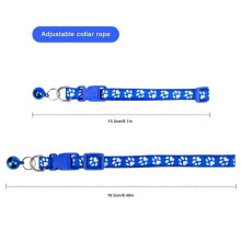 12 kattenhalsbanden met belletje en veiligheidssluiting, kleurrijke halsbanden voor katten, kittens, puppy's en kleine honden