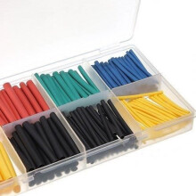 Krimpkous - Doos met 280 stuks - Polyolefine - Diameters van 1 tot 10 mm - Verhouding 2:1