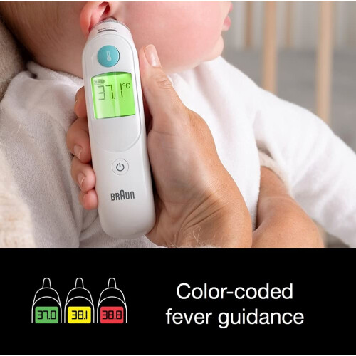 Braun Braun ThermoScan 6 Ear thermometer - Colour-coded Digital Display - ExacTemp Sta 2