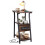 Costway End Table with Charging Station 3-Tier Industrial Side Table Nightstand 9