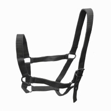 Cabezal de Entrenamiento para Caballos, Arnés de Cuerda Ajustable para Montar A Caballo Estilo Vaquero en Praderas