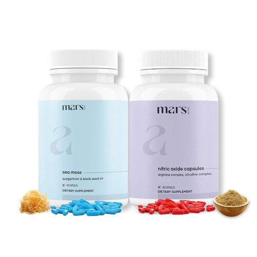Mars by GHC MaxDrive Combo: Powered by Nitric Oxide & Sea Moss 1