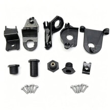 Pour Leon 2013-2020 Kit de Réparation de Phare de Voiture 5F0998225 Support de Lampe et Support de Griffe de Lampe Gauche