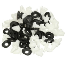 NEUFU 50x Deurpaneel Bekleding Bevestigingsclip voor Fiat Ducato 71728806