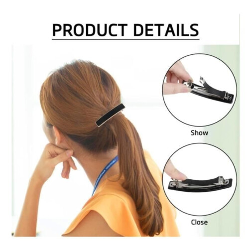 Haarclips - yd - Set van 2 - Acetaat - Antislip - Optimaal comfort 2