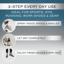 BIOpH+ Antifungal Shoe Spray, 250ml – Eliminates 99.9% of Fungal Nail & Athlete'