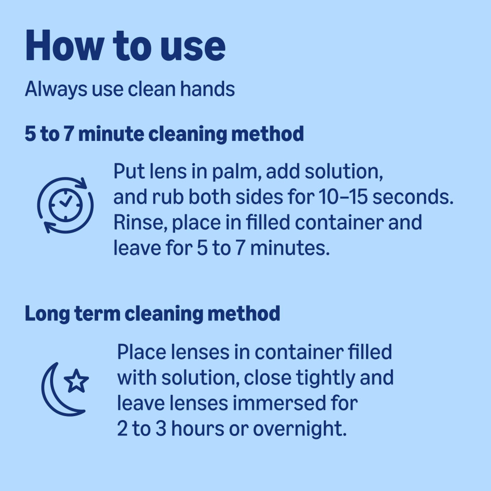 By Amazon Healthcare All-In-One Solution For Soft Contact Lenses, 3 X 360Ml, (Previously Amazon Basic Care Â Packaging May Vary)