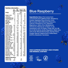 Huel Daily A-Z Vitamins | 12x330ml Energy Drink | Blue Raspberry