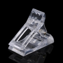 Set van 10 nagelclips, transparante gelnagelclips, snel aan te brengen nageltips, nagelverlengingsclips C2687