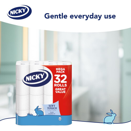 Nicky Nicky Soft Touch Toilet Roll 2