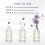 Scent-Hi Reed Diffuser 200ml Fragrance Reed Diffusers, Aromatherapy Diffuser Set with 6 Fiber Sticks, Long Lasting Home Indoor Fragrance Reed Diffuse 3