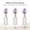 Scent-Hi Reed Diffuser 200ml Fragrance Reed Diffusers, Aromatherapy Diffuser Set with 6 Fiber Sticks, Long Lasting Home Indoor Fragrance Reed Diffuse 4
