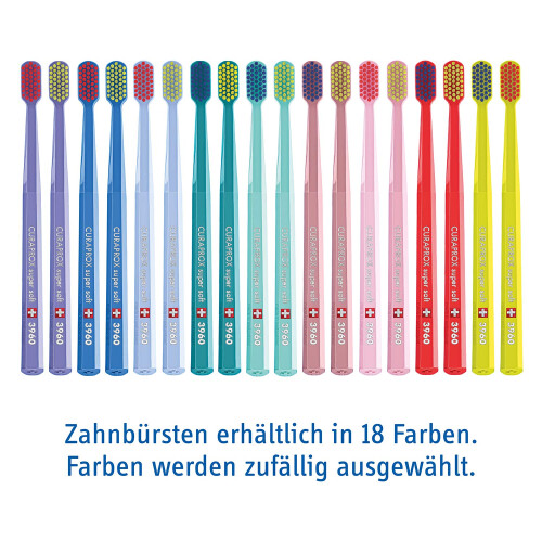 Curaprox Curaprox CS 3960 Toothbrush Super Soft, Pack of 2, Assorted Color 2