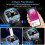 Bluetooth FM-zender - CLOUDSEMI - Radioadapter - Autolader - Handsfree - SD/USB 3