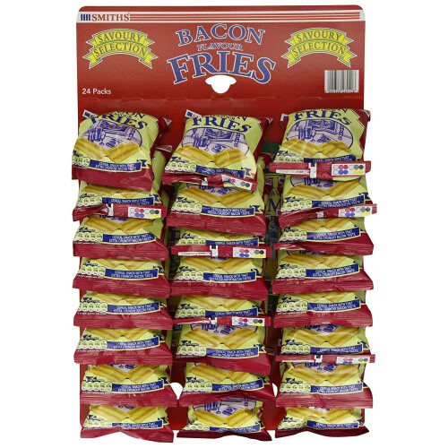 Smith's Savoury Selection Bacon Fries 24g (Case of 1