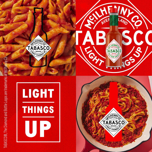 Tabasco Original Red Pepper Hot Sauce 57ml | Authentic & Classic