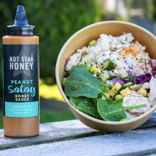 Hot Star Honey Peanut Satay Sauce – Handcrafted Spicy Honey Satay Sauc
