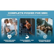 Erectomax | 40 Tablets | Fast Effect 100% Herbal Food Supplement | Fast Acting | Ginseng | Energy and Stamina Support