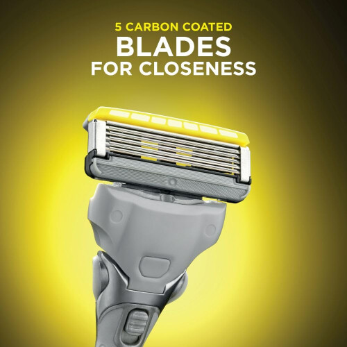 Wilkinson Sword WILKINSON SWORD - Hydro 5 Ultimate Razor For Men Shock Absorb Technology Hydrati 2