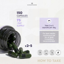 Marine Collagen & Hyaluronic Acid. 150 Caps, 75 Days. PEPTAN Collagen Supplements with Magnesium, Vitamin C for Skin Care, Hair & Joints for Anti Agi