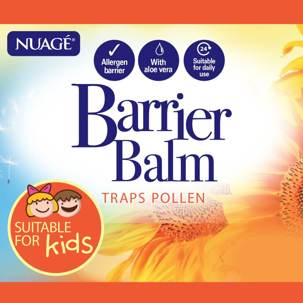 Nuage Hayfever Allergen Barrier Balm Â Traps Pollen Allergens Dust