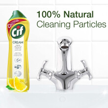 2 x 500ml Lemon Fragrance Cream All Purpose Cleaner Bathroom Kitchen Sink Tiles