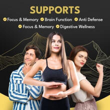 Supplmnt. NEW Reduced Sugar Coating 3000mg of Shilajit Gummies with 1500mg of Ashwagandha, Chaga Mushroom, Ginger, Turmeric, Black Seed Oil, Ginseng,