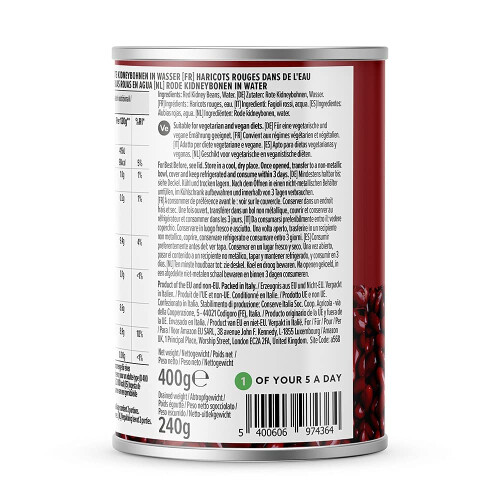 by Amazon Red Kidney Beans 400g 1