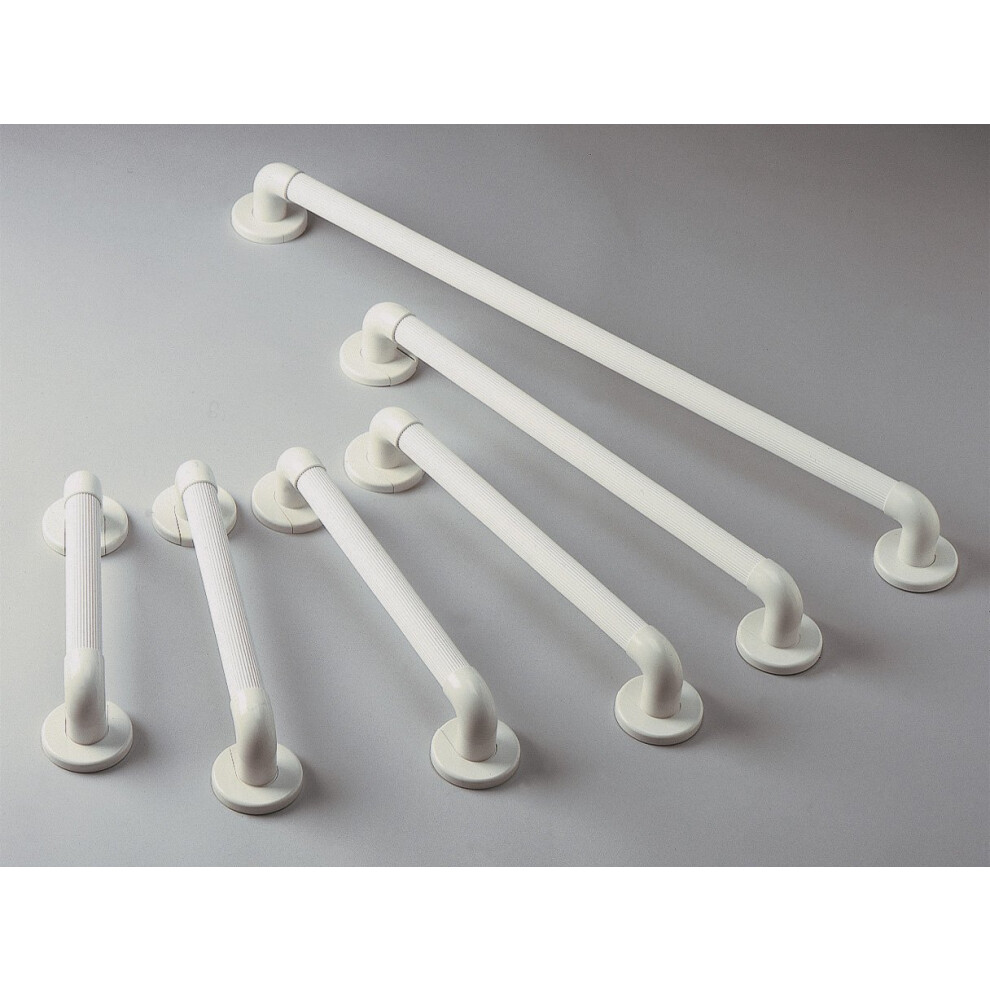 Homecraft Moulded Fluted Grab Rail, Durable Pvc Safety Rail And