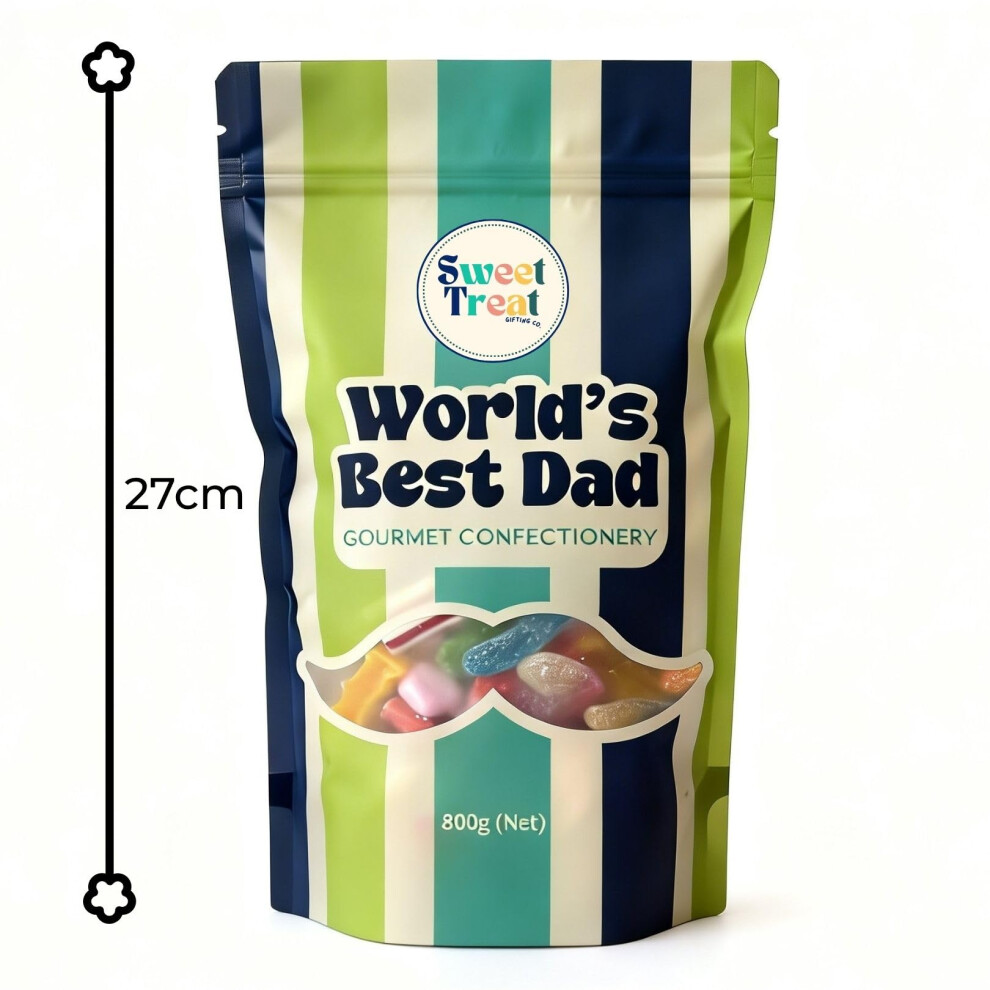 Fathers Day Gift Worldâs Best Dad Sweets Gifts â for Dad Fathers Day P